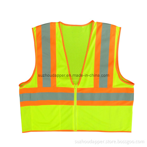High Visibility 5-Point Safety Vest